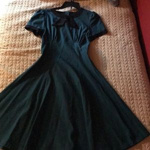 Adorable emerald green rockabilly dress PRICE FIRM